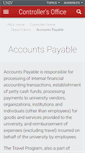 Mobile Screenshot of accountspayable.unlv.edu