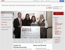 Tablet Screenshot of entrepreneurship.unlv.edu